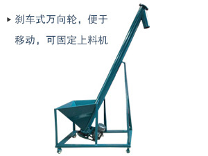 旋轉的螺旋將(jiāng)被輸(shū)送的(de)物料沿固定的機殼內推移而進行輸送工作